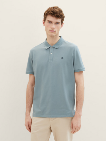 Tom Tailor Cotton Light Indigo Simple Polo