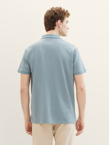 Tom Tailor Cotton Light Indigo Simple Polo