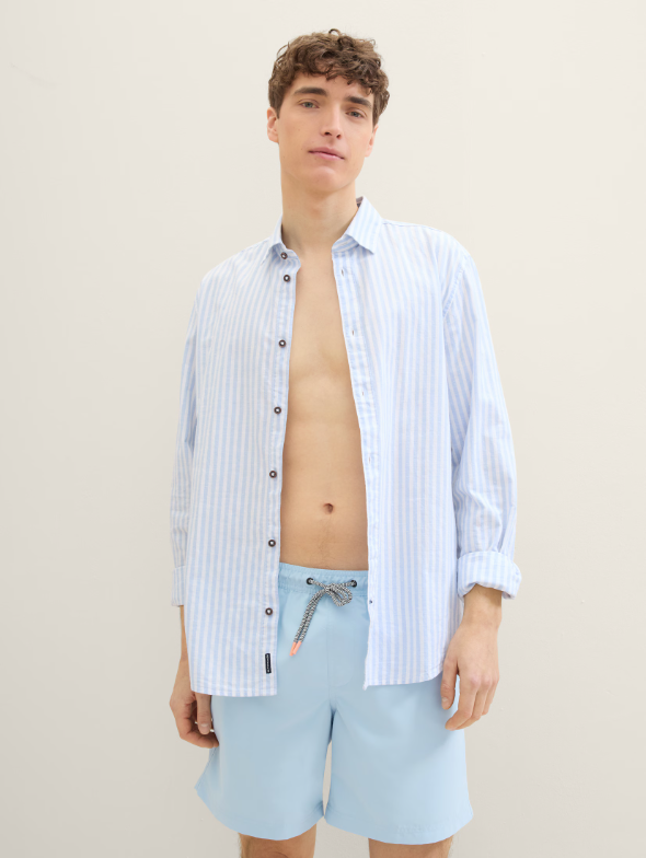 Tom Tailor Basic Swimming Light Blue Short