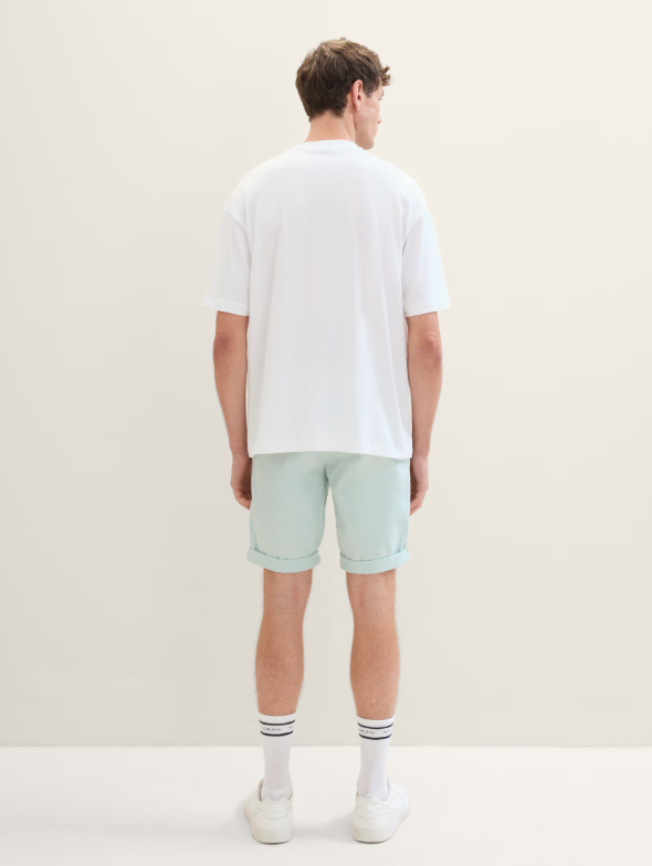 Tom Tailor Slim Fit Light Blue Chino Short