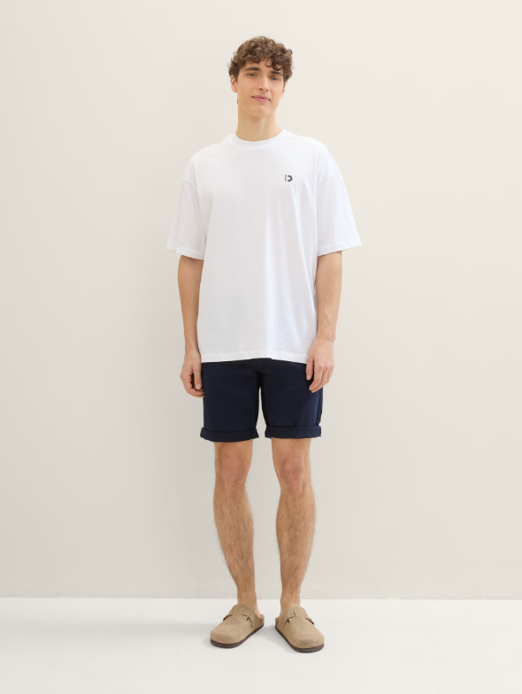 Tom Tailor Slim Fit Navy Chino Short