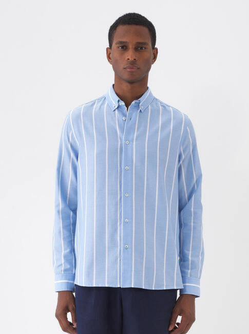 Xint Striped Blue Shirt