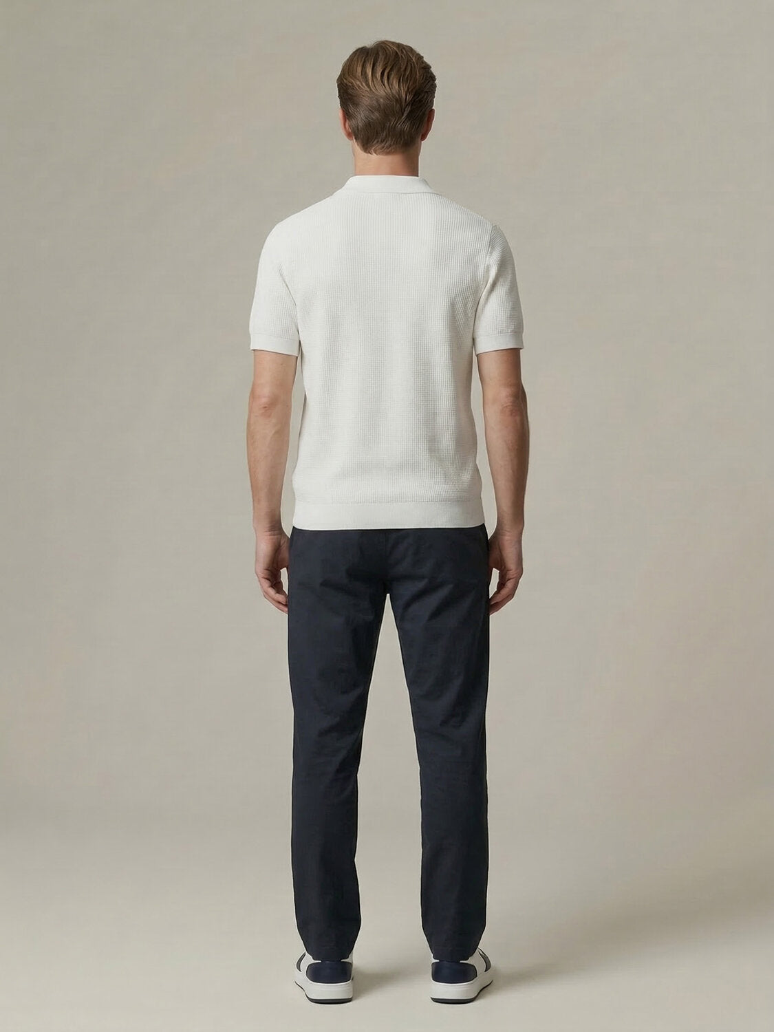 Xint White Regular Fit Polo
