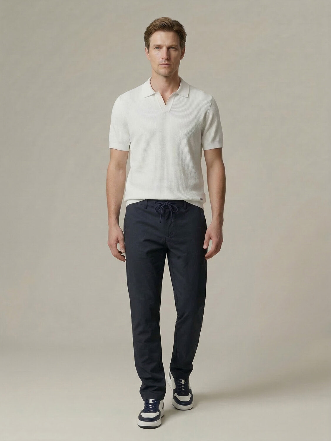 Xint White Regular Fit Polo