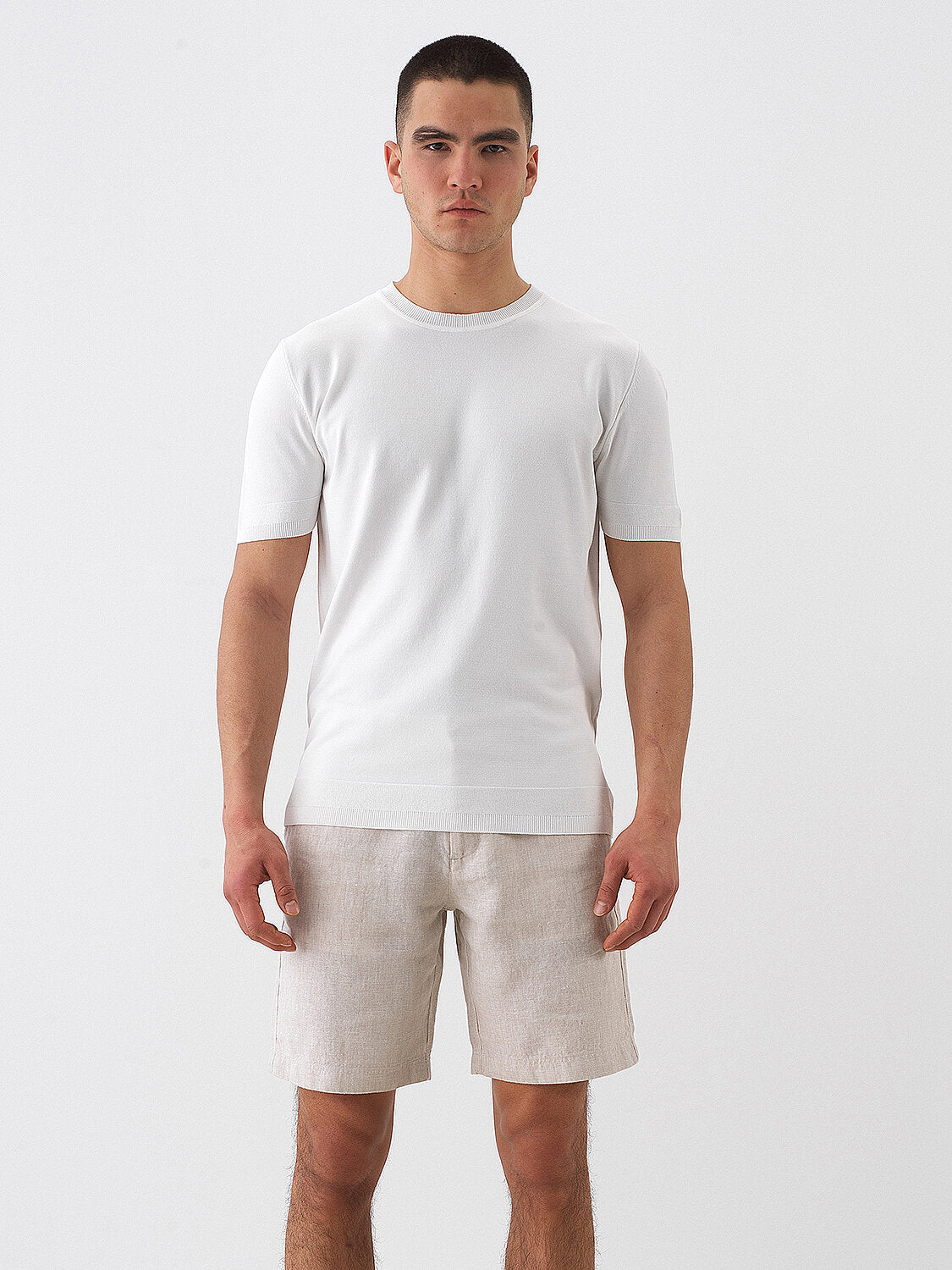 Xint White Regular Fit T-Shirt