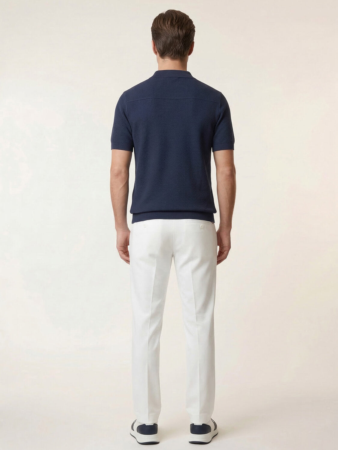 Xint Navy Regular Fit Polo