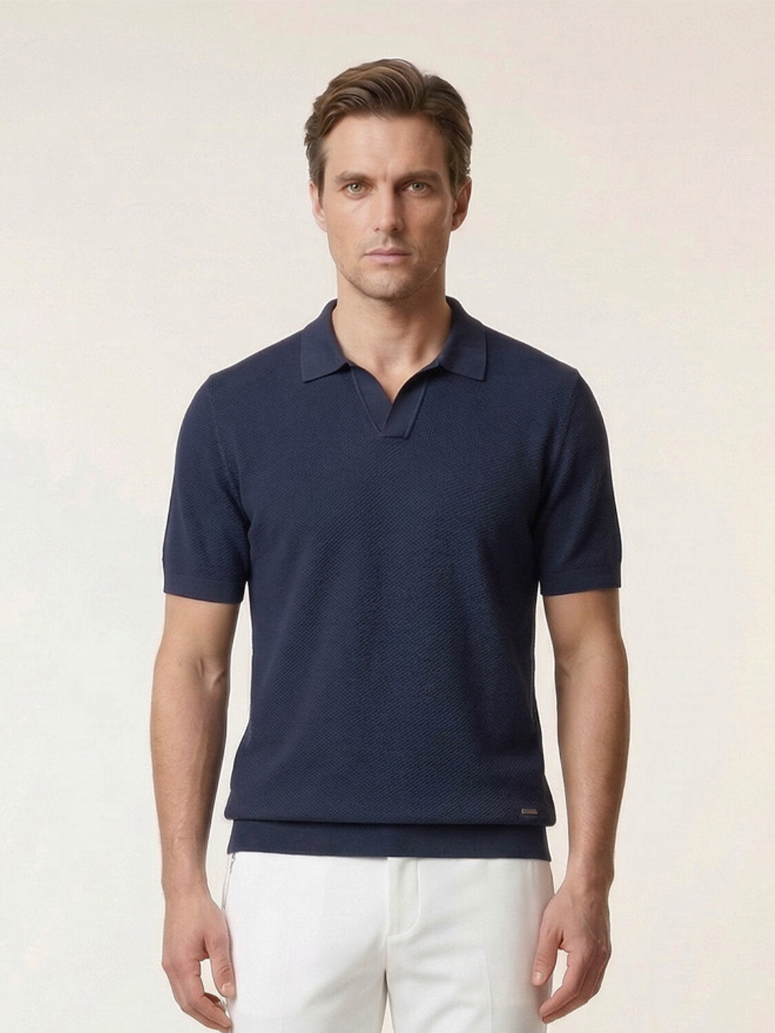 Xint Navy Regular Fit Polo