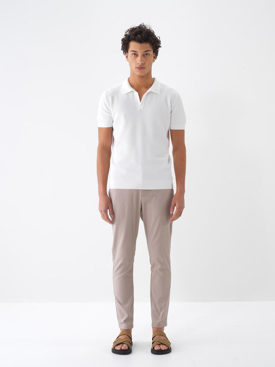 Xint OffWhite Polo Simple Design