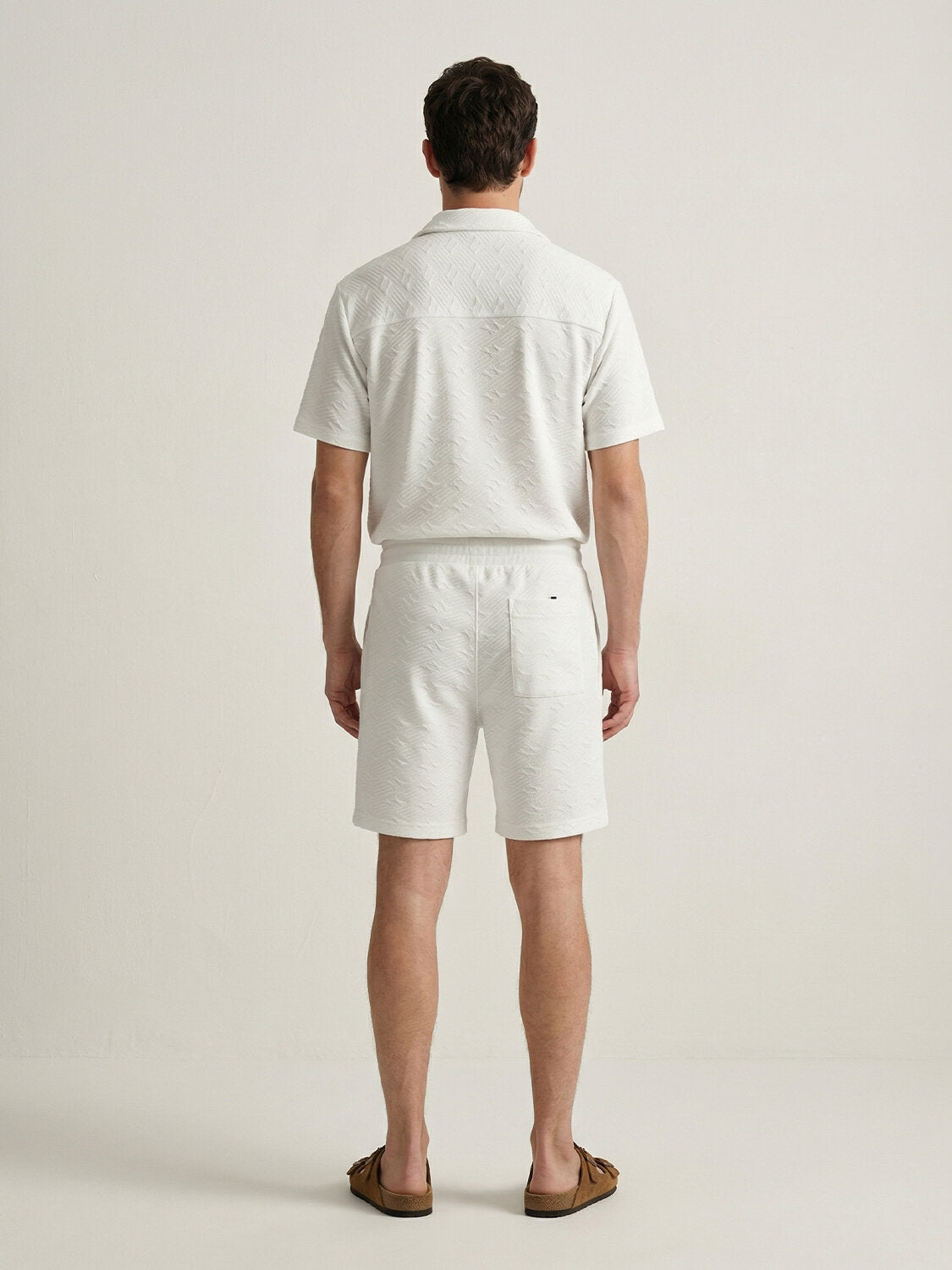 Xint White Regular Fit Short