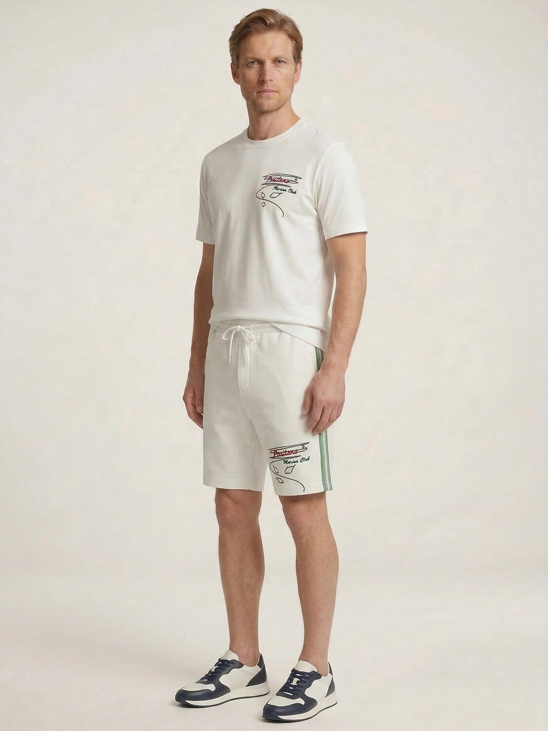 Xint Causal White Short