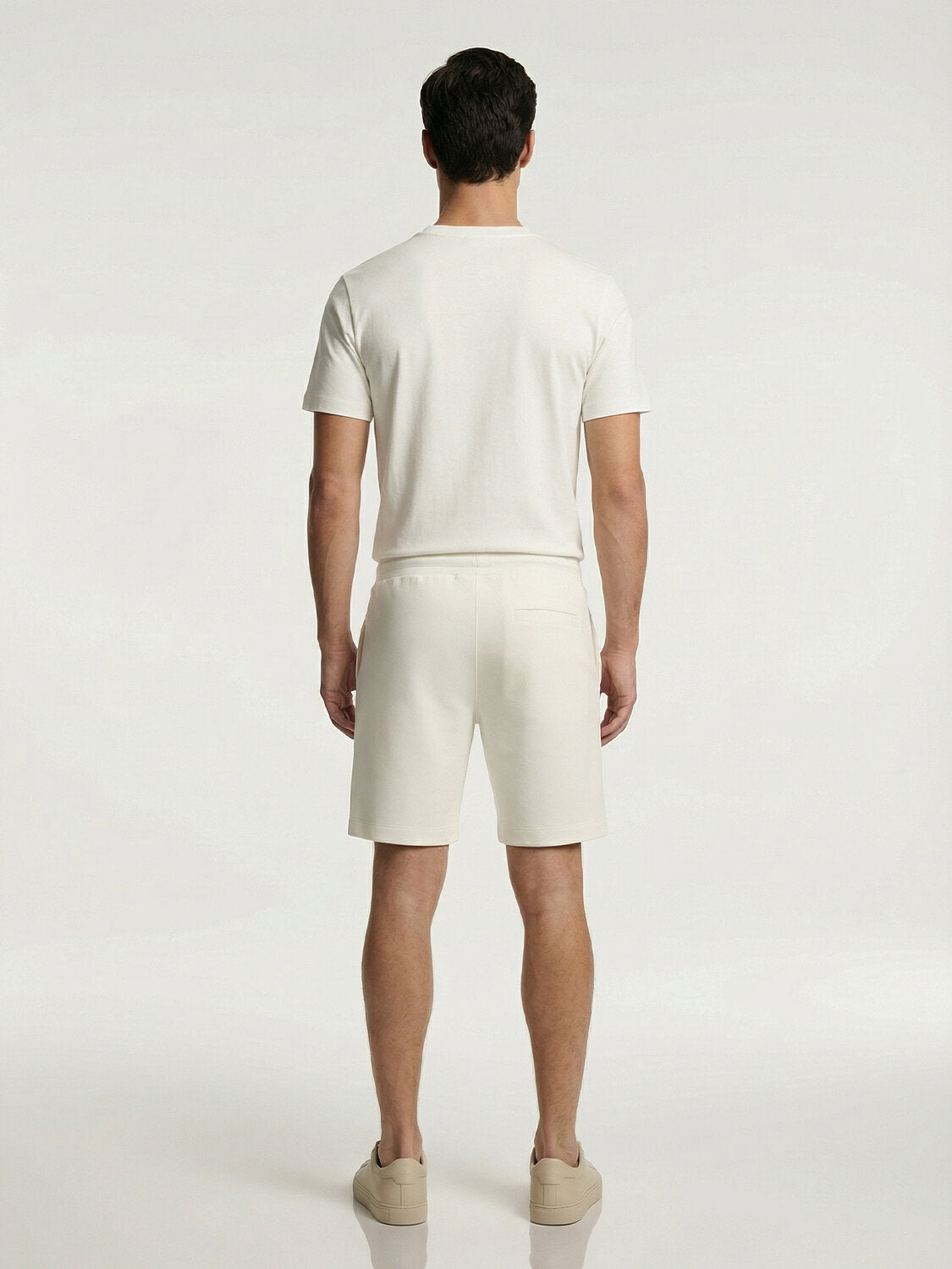 Xint White Regular Fit Short