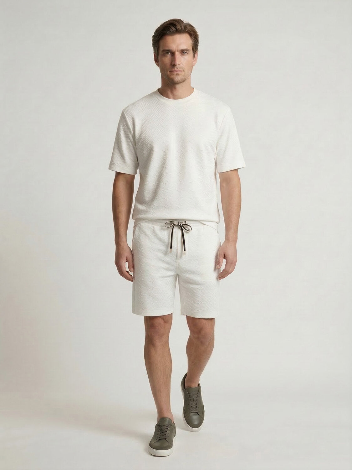 Xint Off White Round Neck T-Shirt