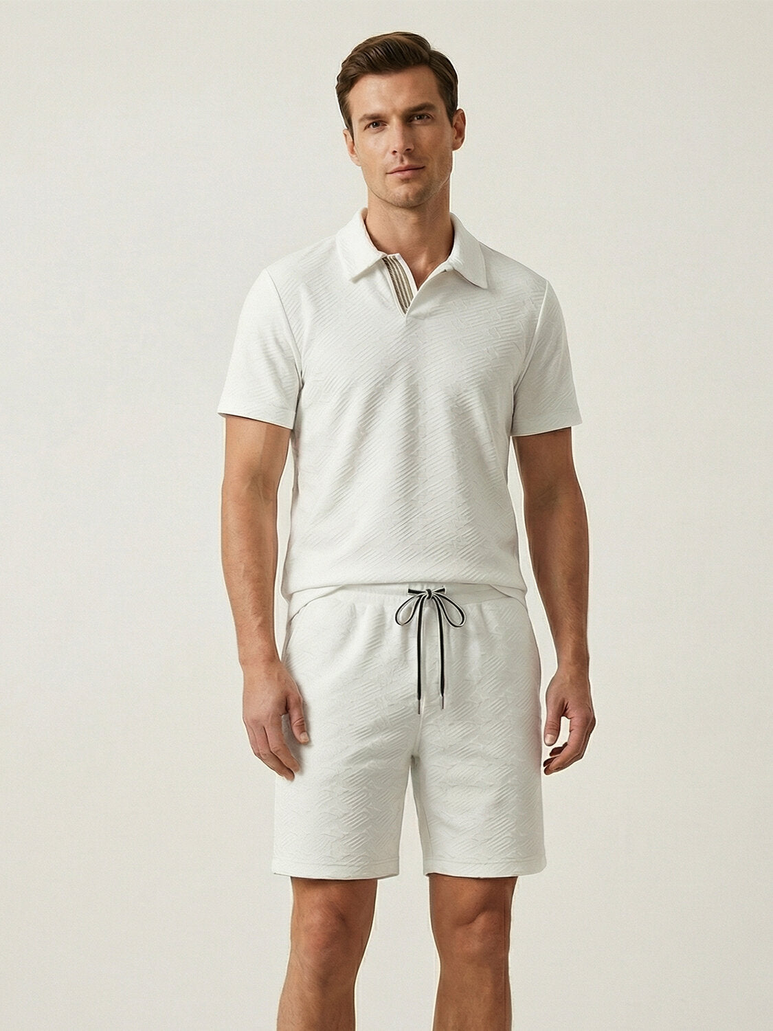 Xint White Regular Fit Polo