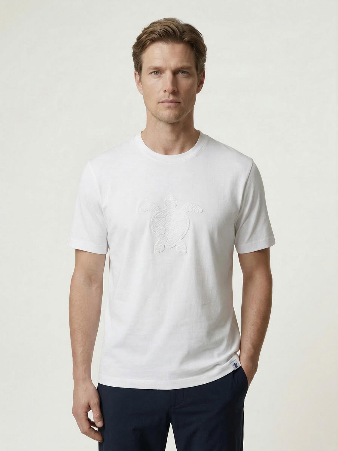 Xint white T-Shirt With Front Design