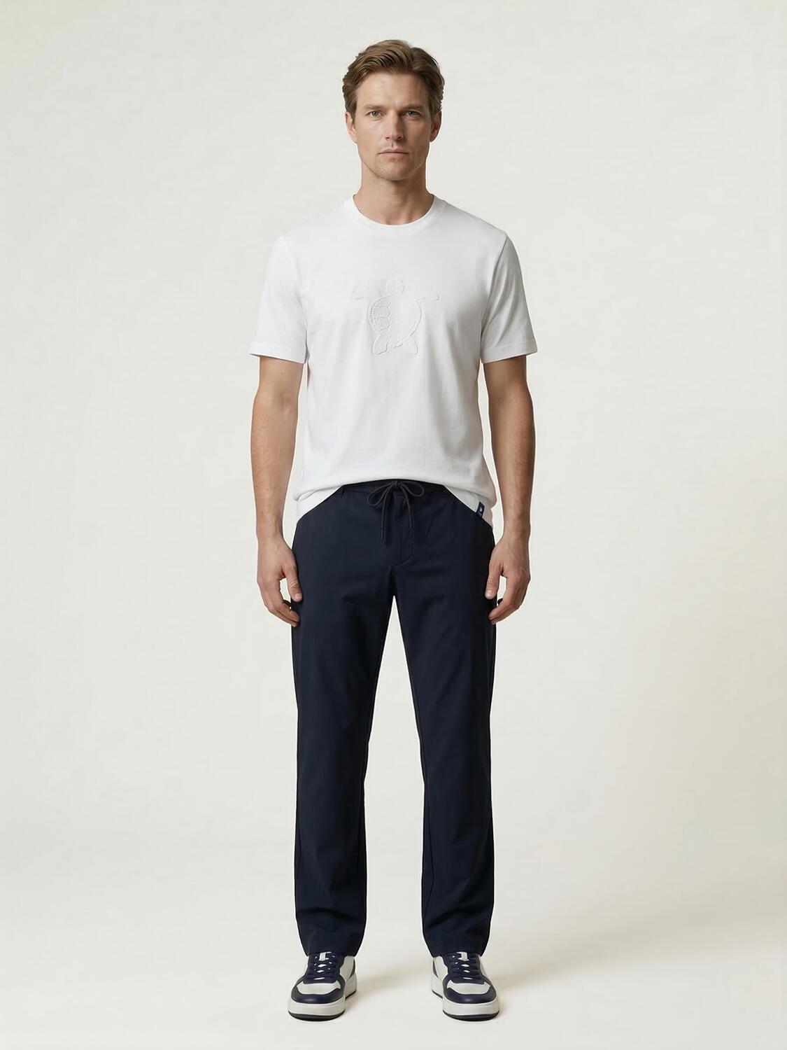 Xint white T-Shirt With Front Design