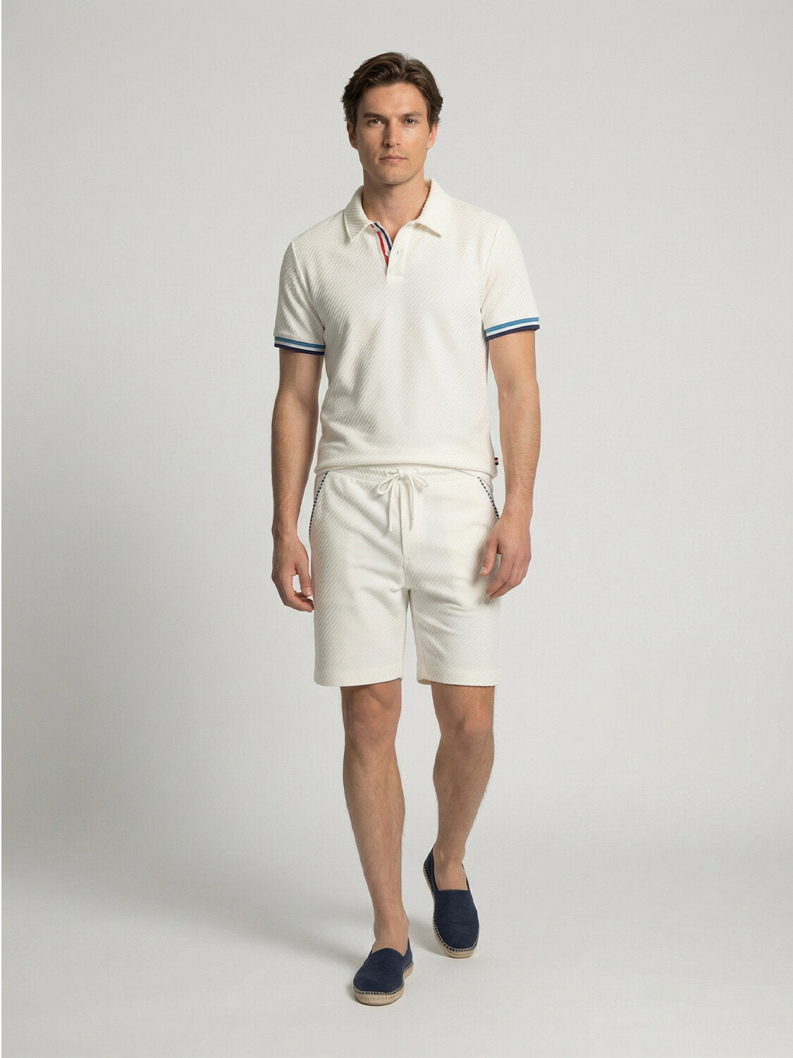 Xint Beige Short Sleeved Regular Fit Polo