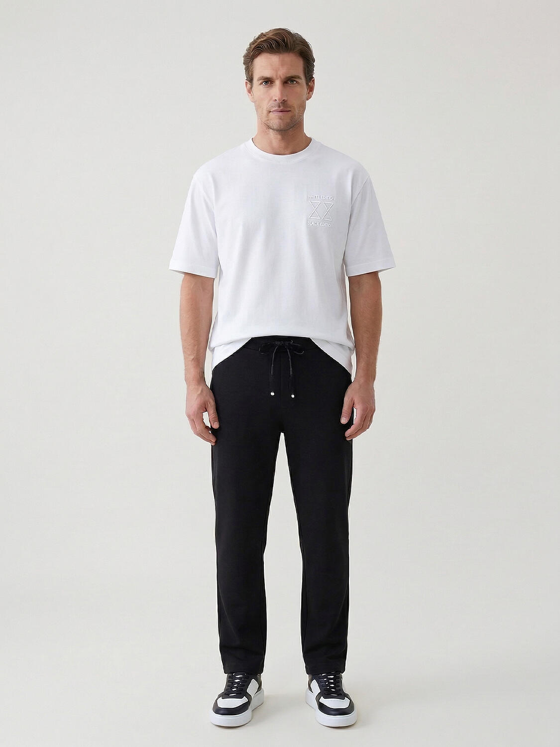 Xint White T-Shirt With Chest Logo