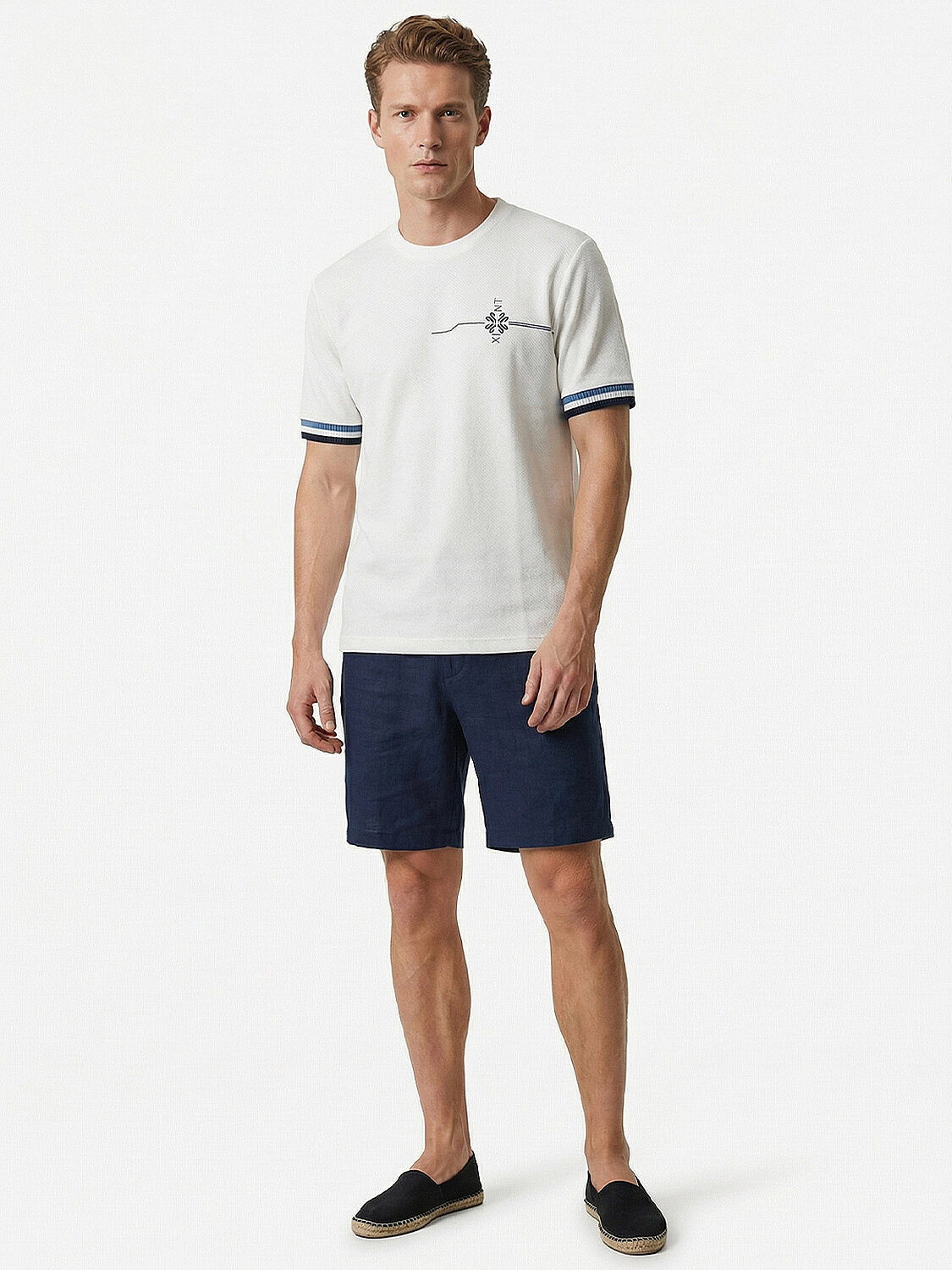 Xint White Short Sleeved T-Shirt