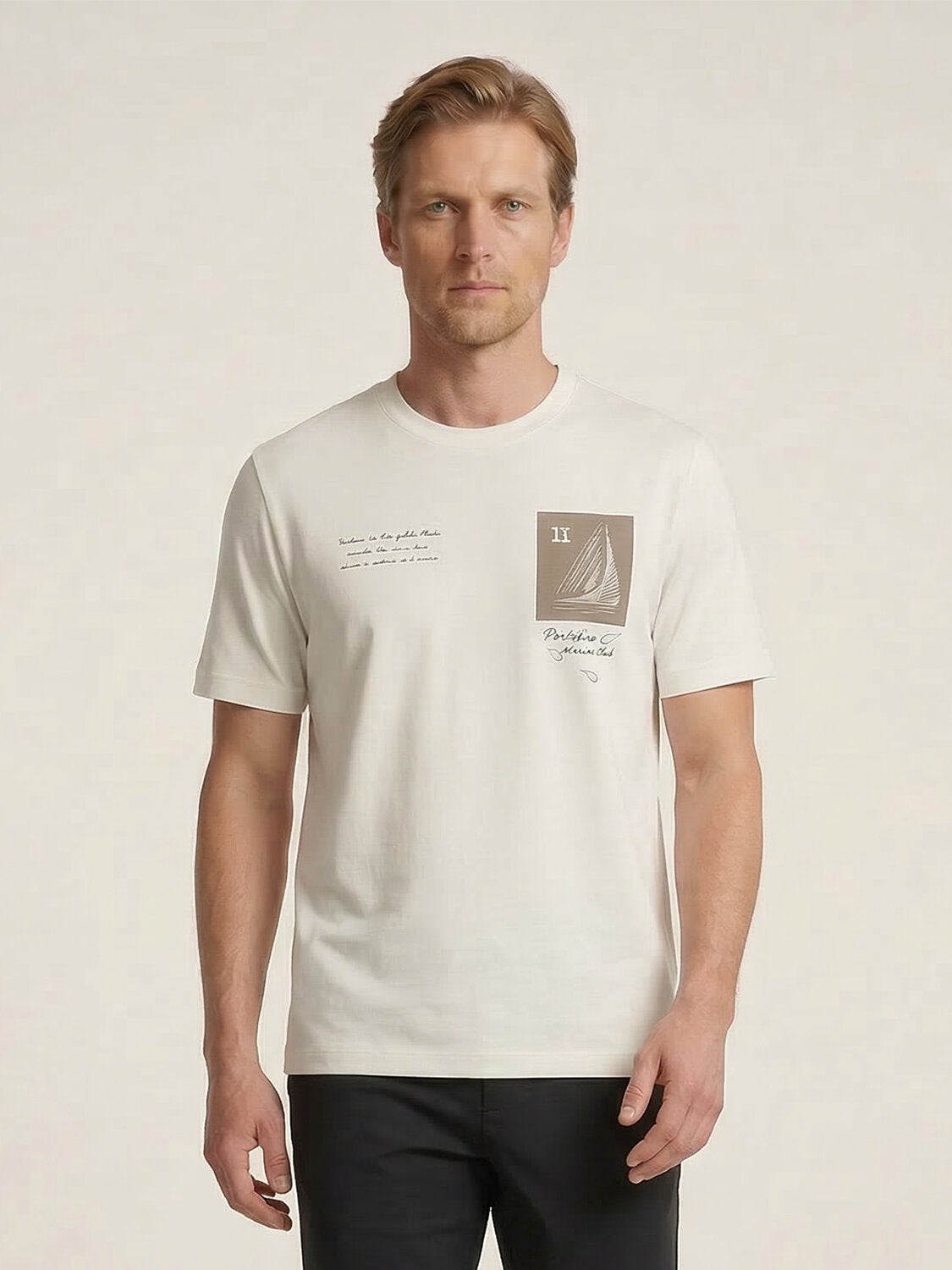 Xint White Regular Fit Printed T-Shirt