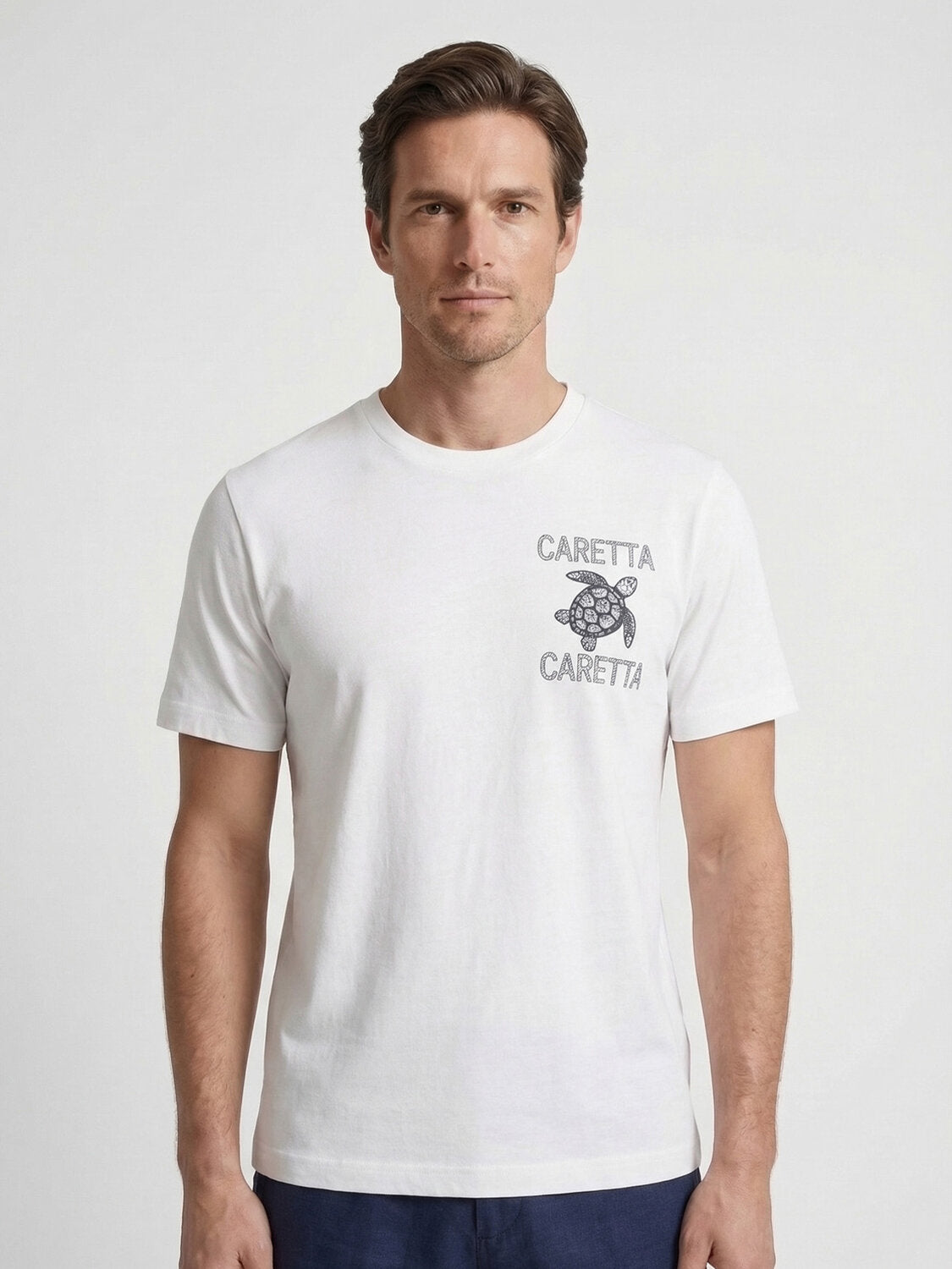 Xint White Printed Short Sleeved T-Shirt
