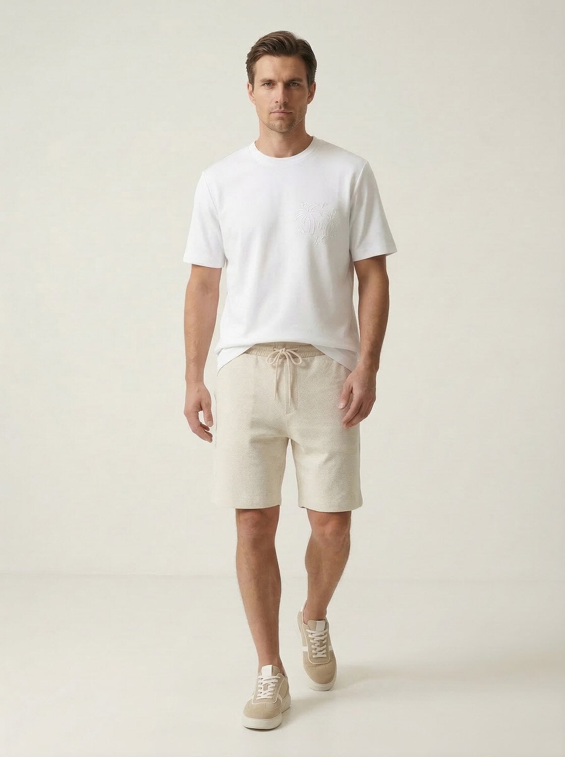 Xint White Regular Fit T-Shirt