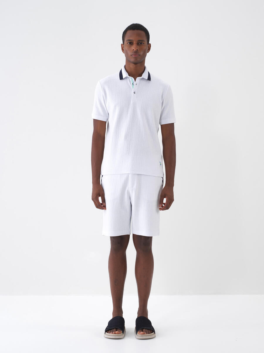 Xint White Polo Regular Fit
