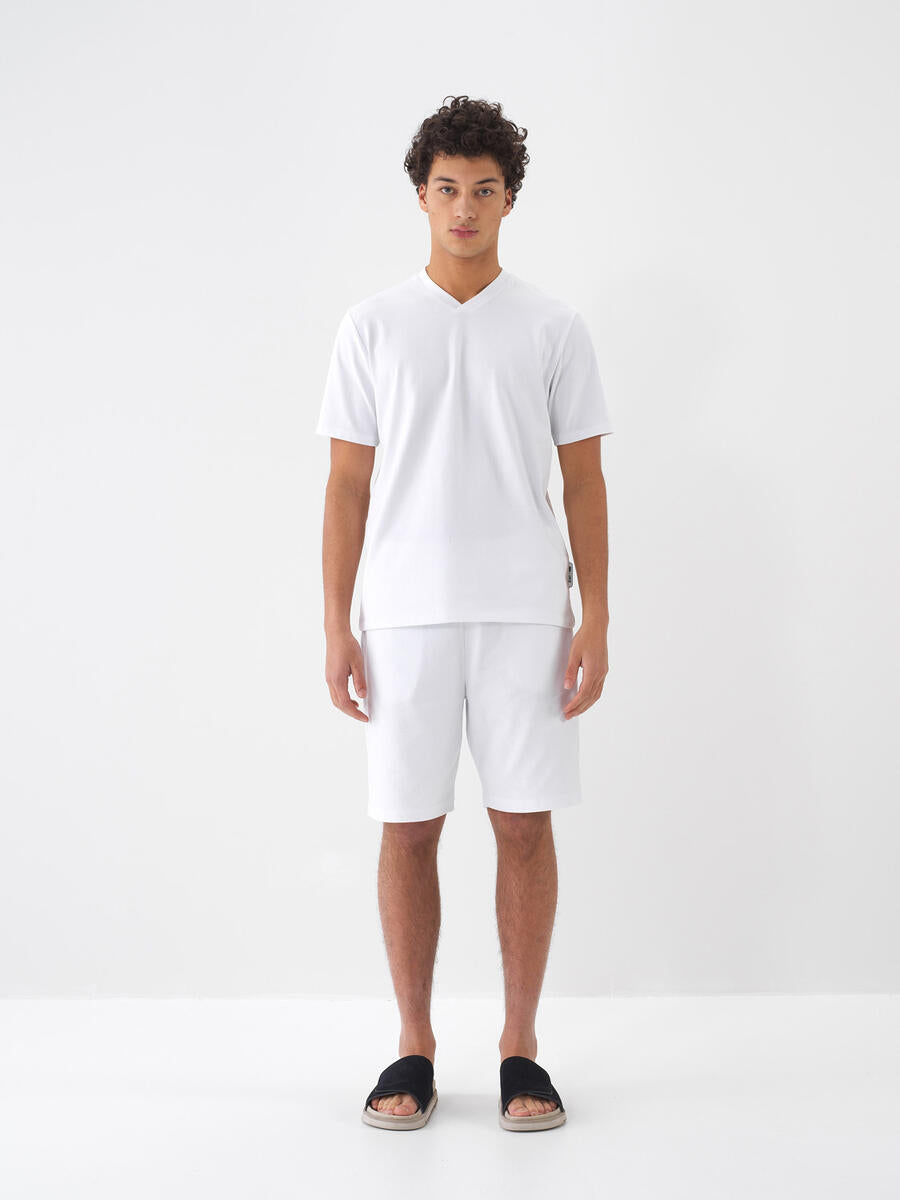 Xint Men White Basic T-shirt