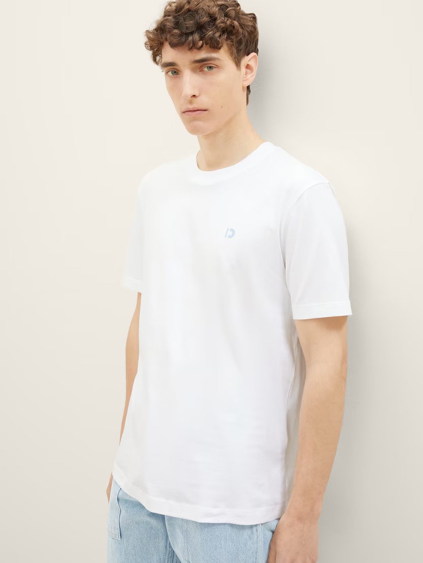 Tom Tailor White Basic T-Shirt