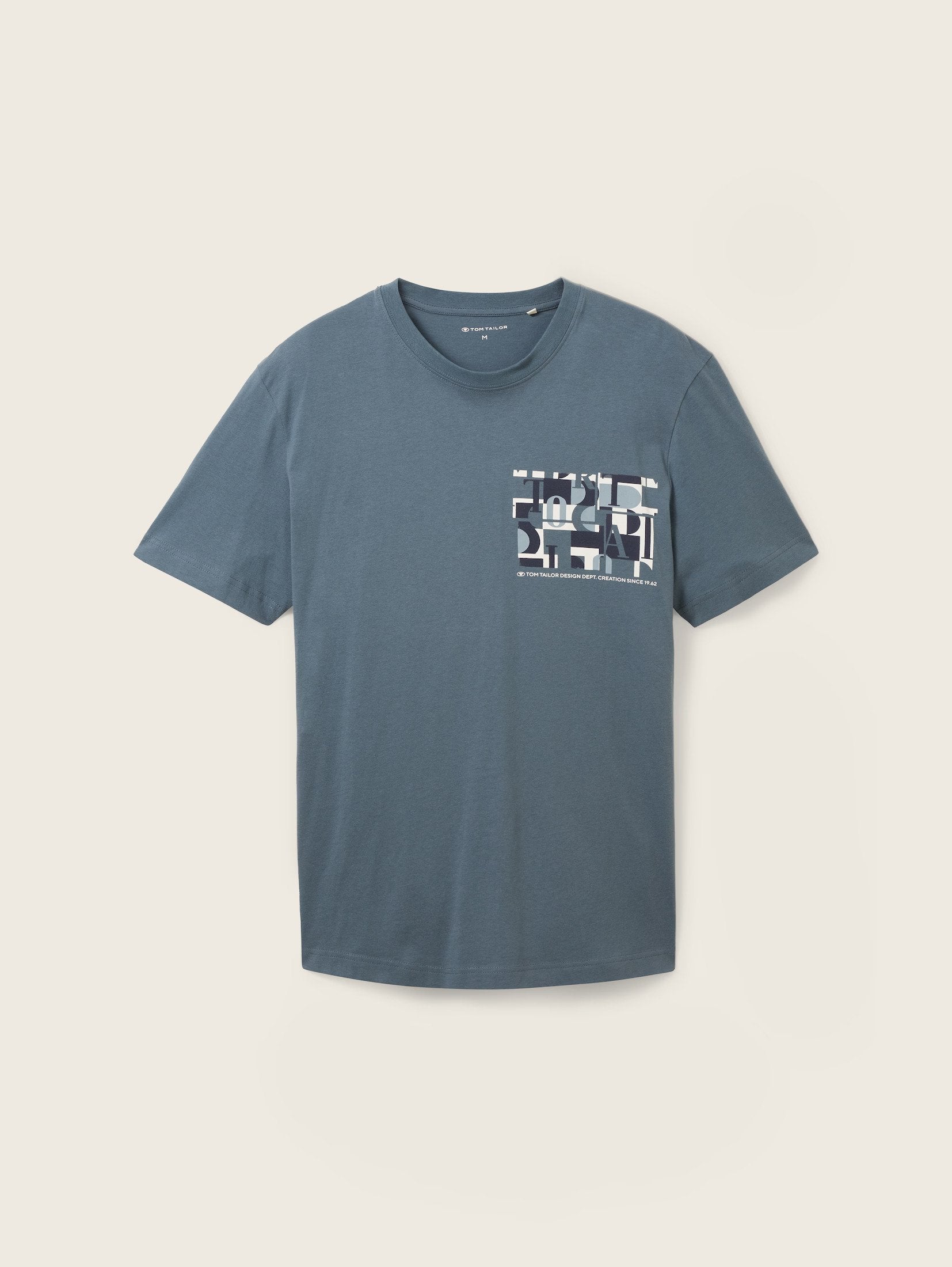 Tom Tailor Dark Blue T-Shirt with a Print