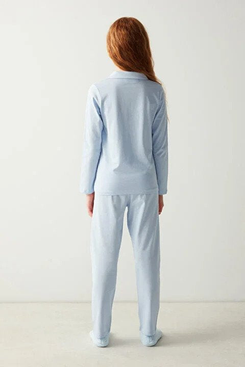 Penti Girls Unicorn Light Blue Pajama Set