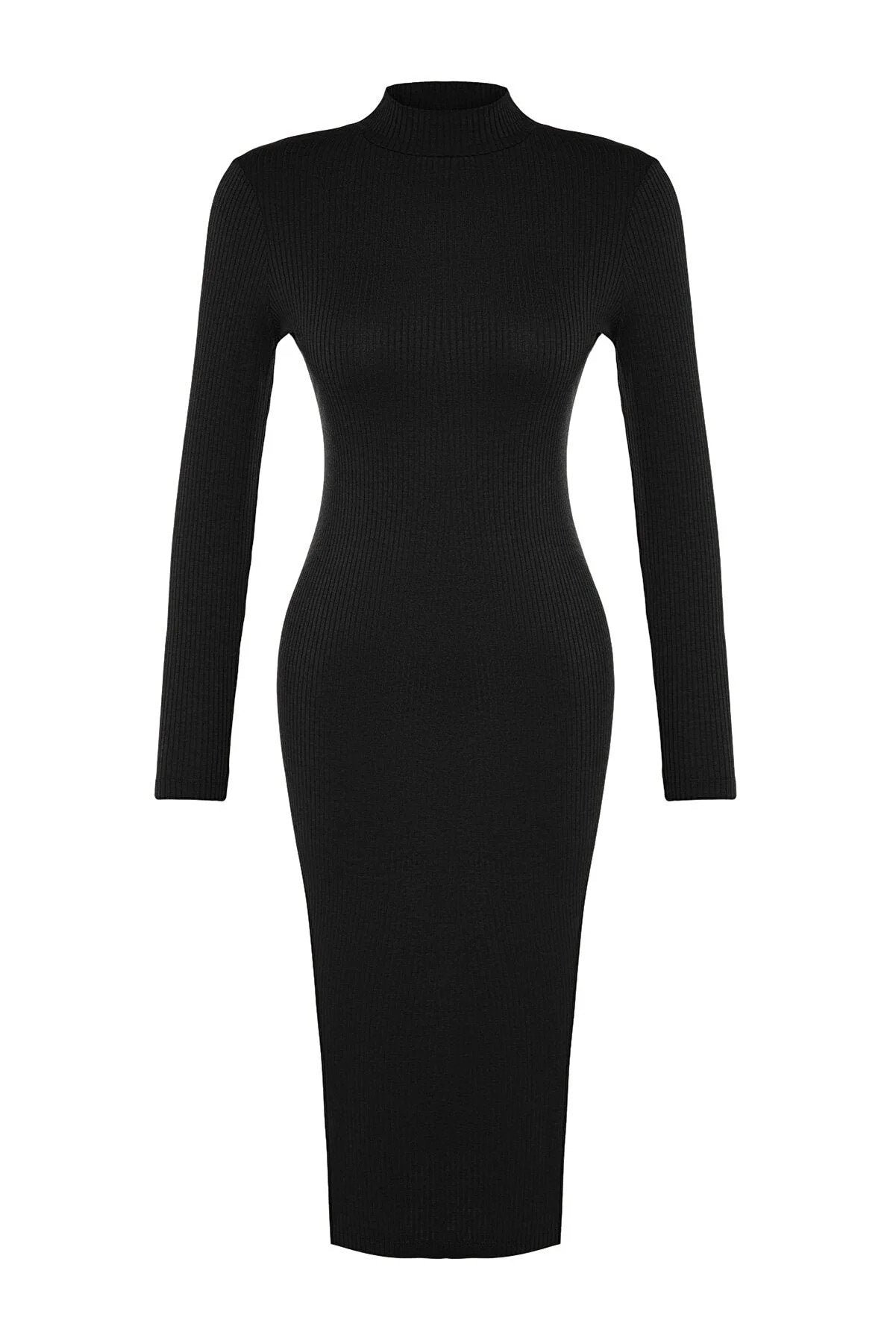 Trendyol Black Bodycon Stylish Dress