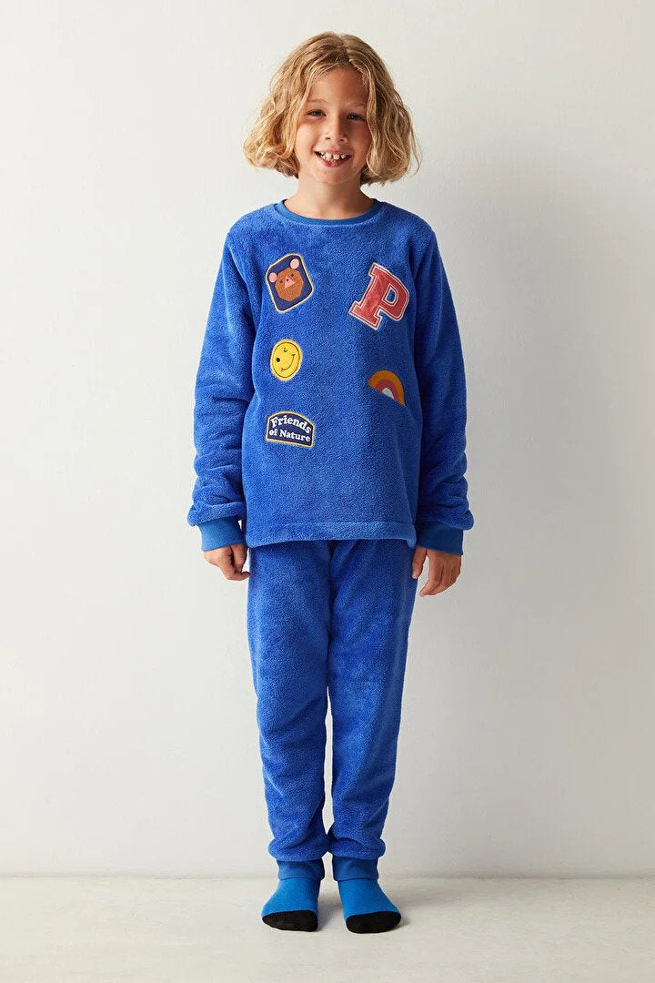 Penti Boys Blue Patch Pajama Set
