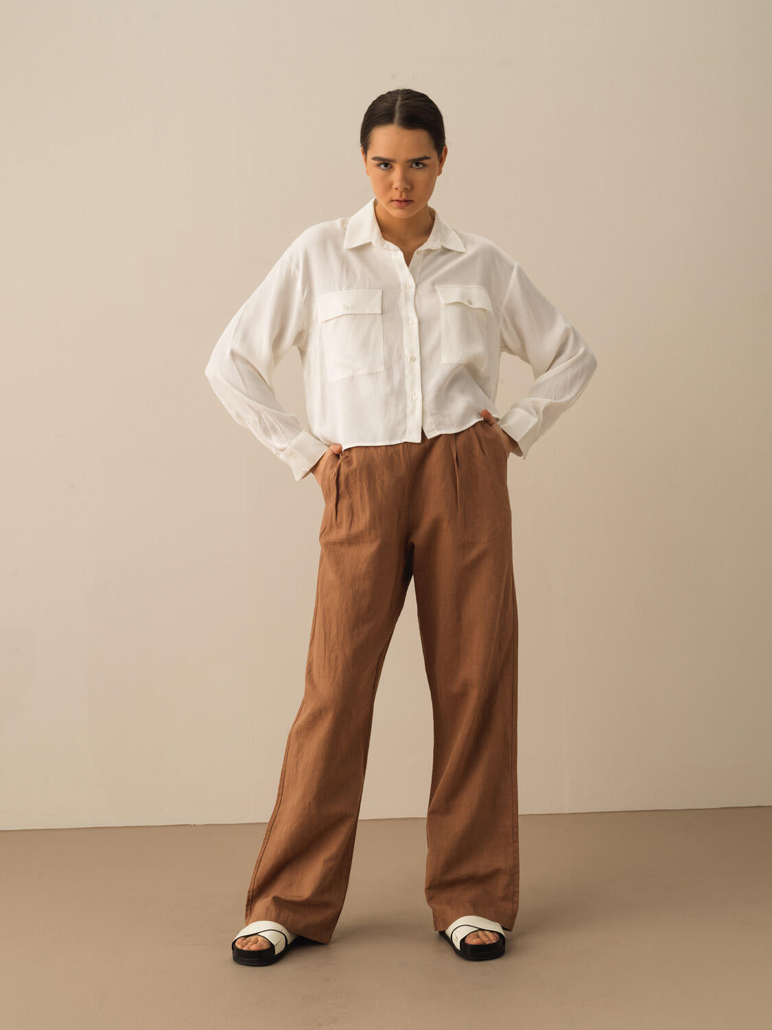 Xint Offwhite Oversize Shirt