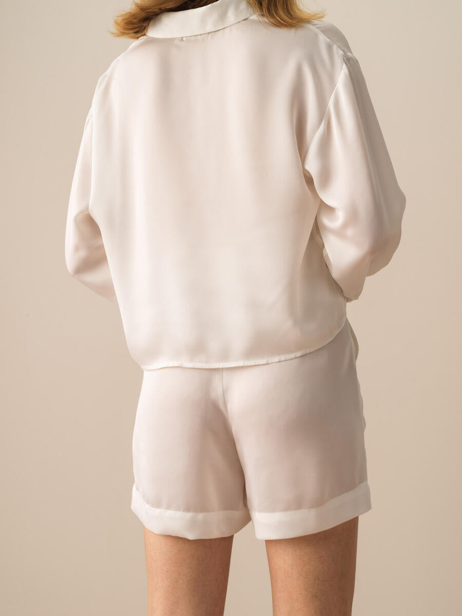 Xint Oversized Off White Short