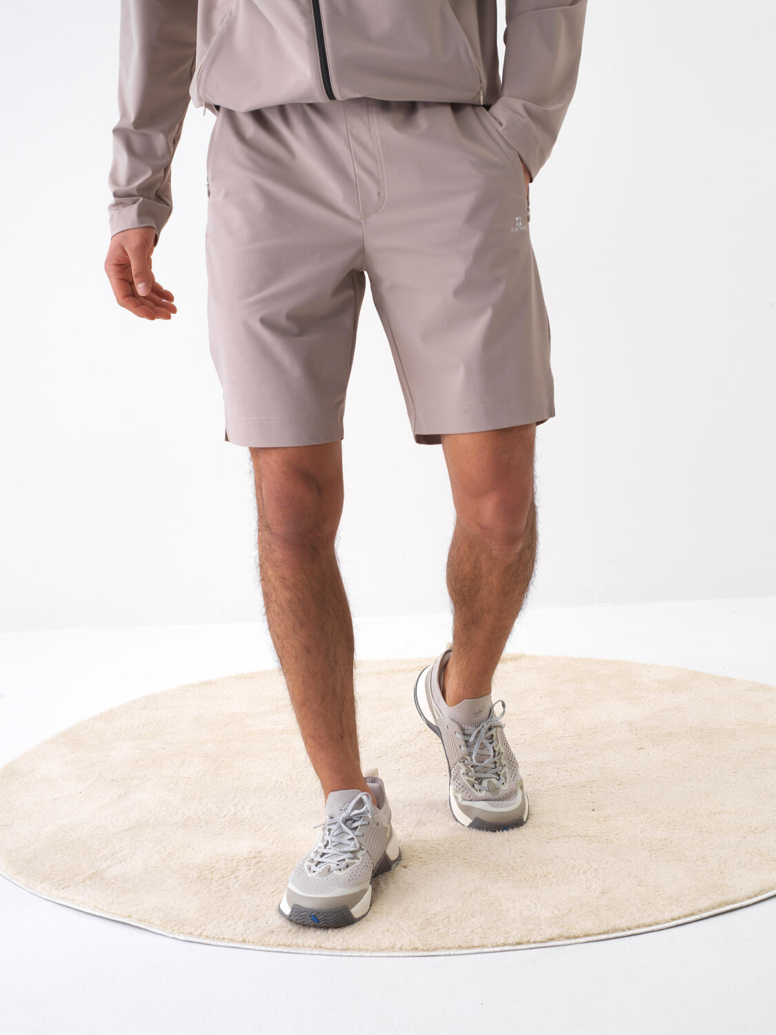 Xint Beige Regular Fit Shorts