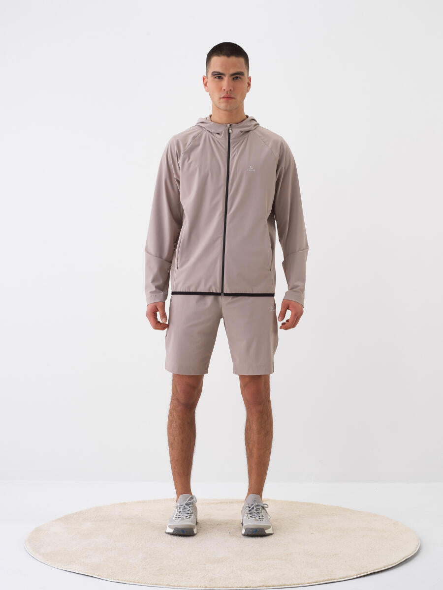 Xint Beige Regular Fit Shorts