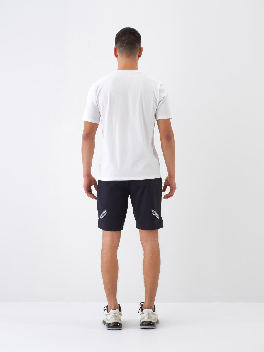 Xint Navy Regular Fit Shorts