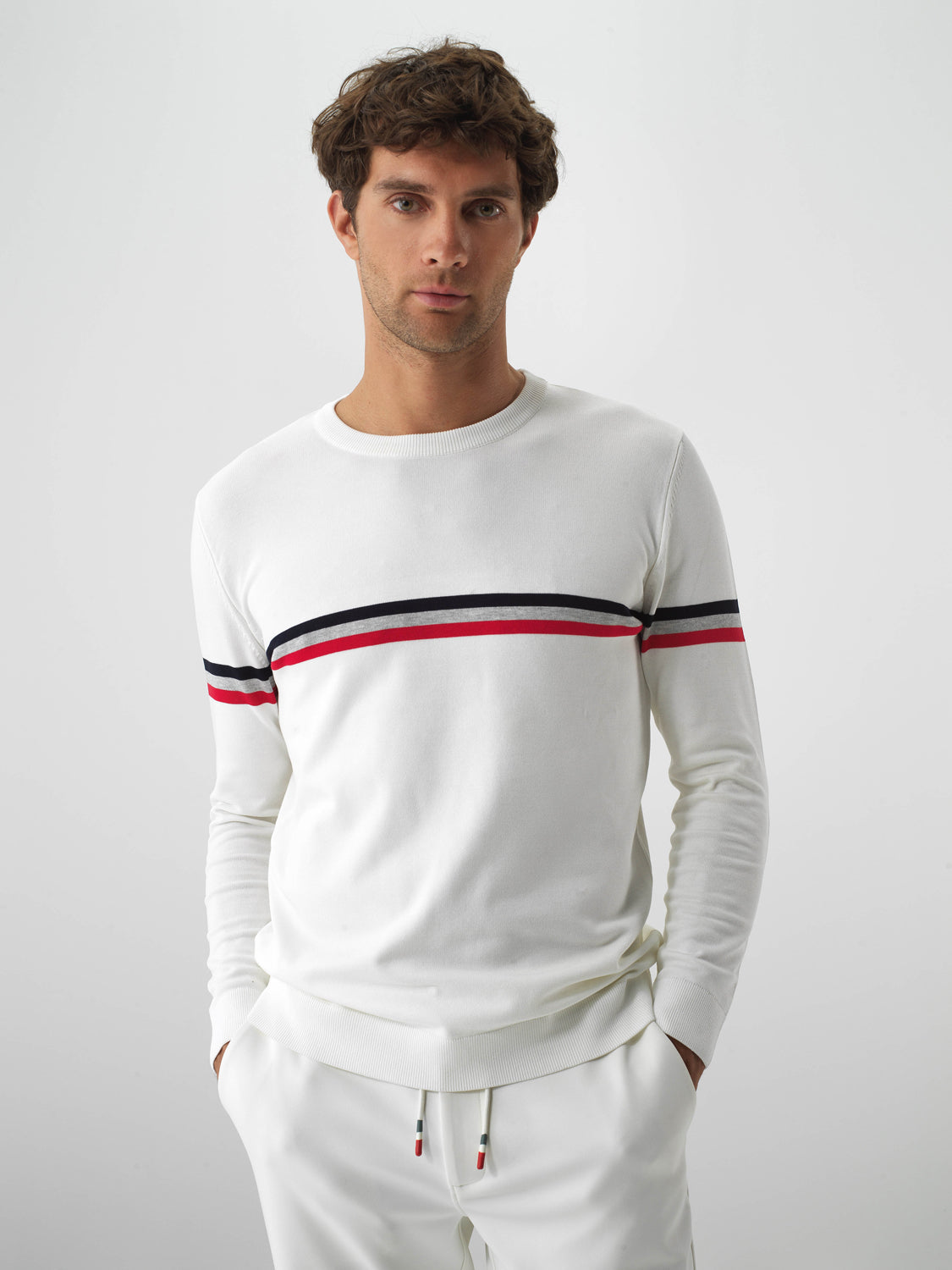 Xint Offwhite Regular Fit Sweater