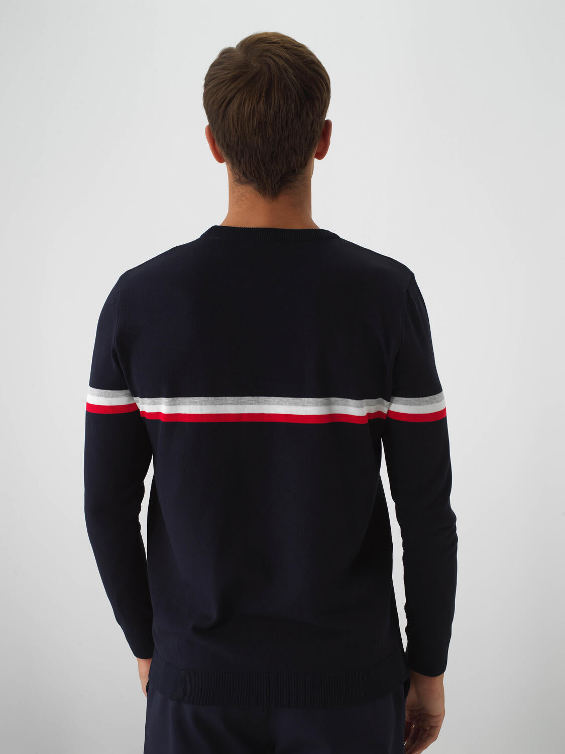 Xint Navy Regular Fit Sweater