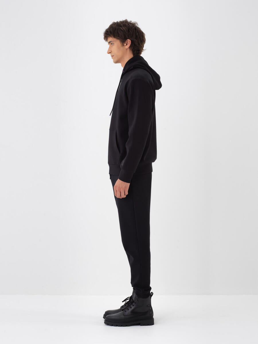 Xint Black Basic Hoodie