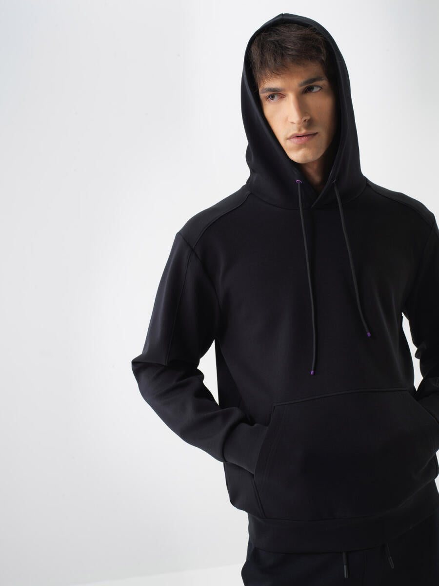 Xint Black Basic Hoodie