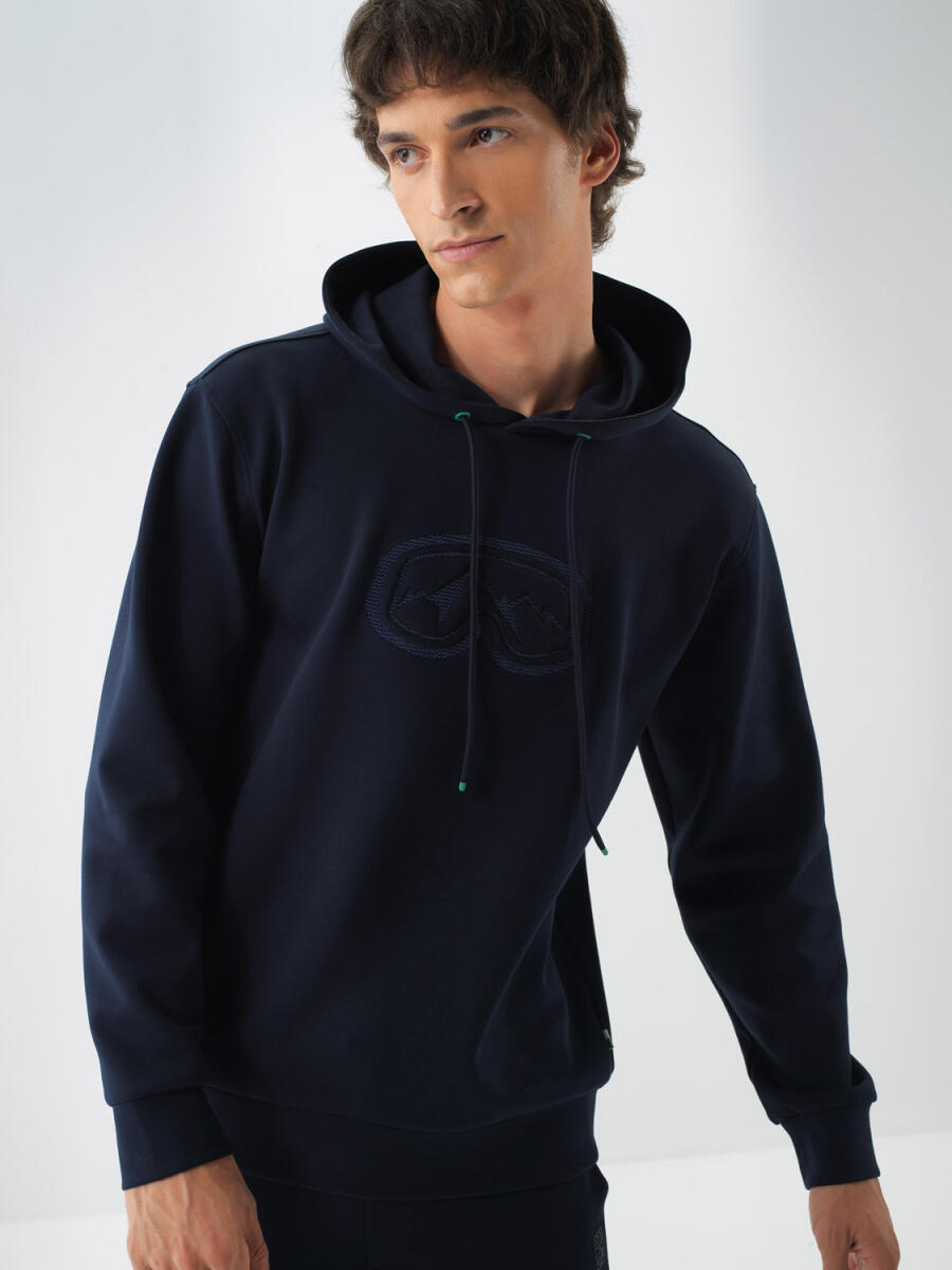 Xint Navy Basic Hoodie