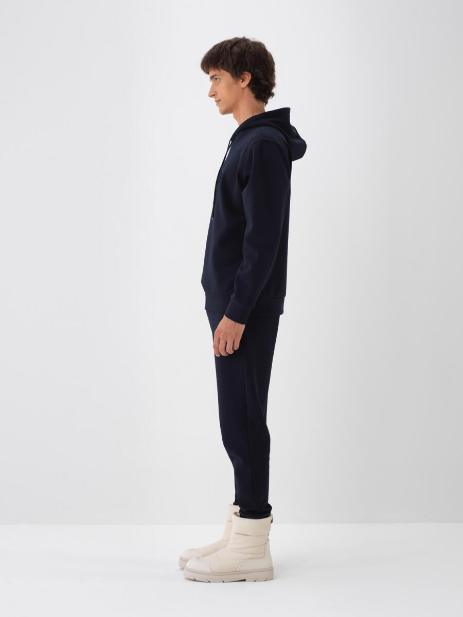 Xint Navy Basic Hoodie