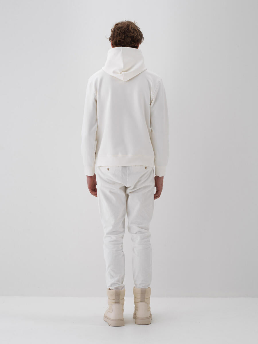 Xint White Hoodie