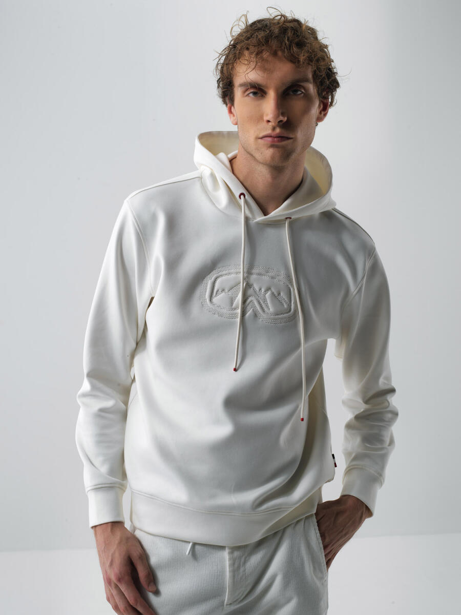 Xint White Hoodie