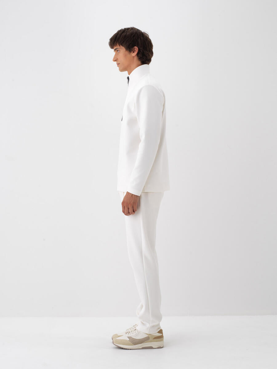 Formal white sweater outlet