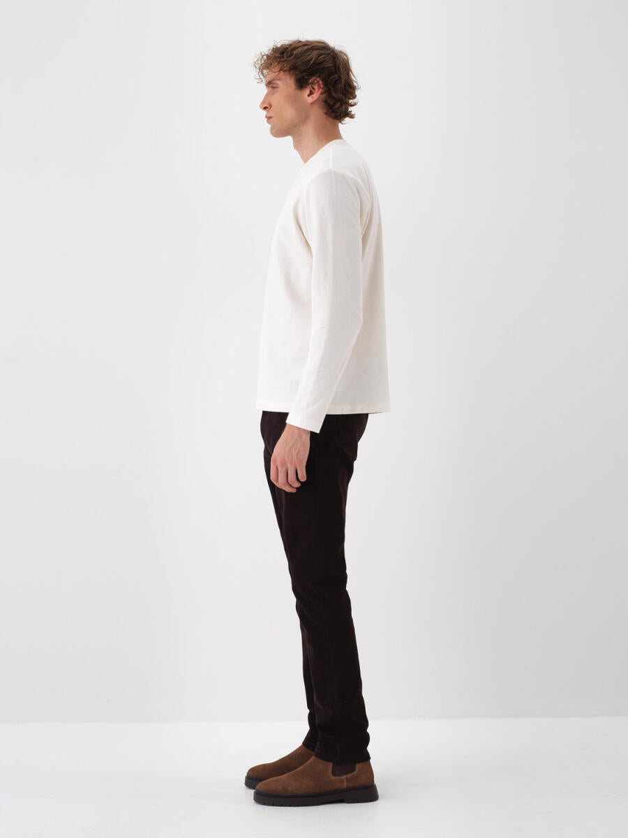 Xint Cotton Basic Off White T-shirt