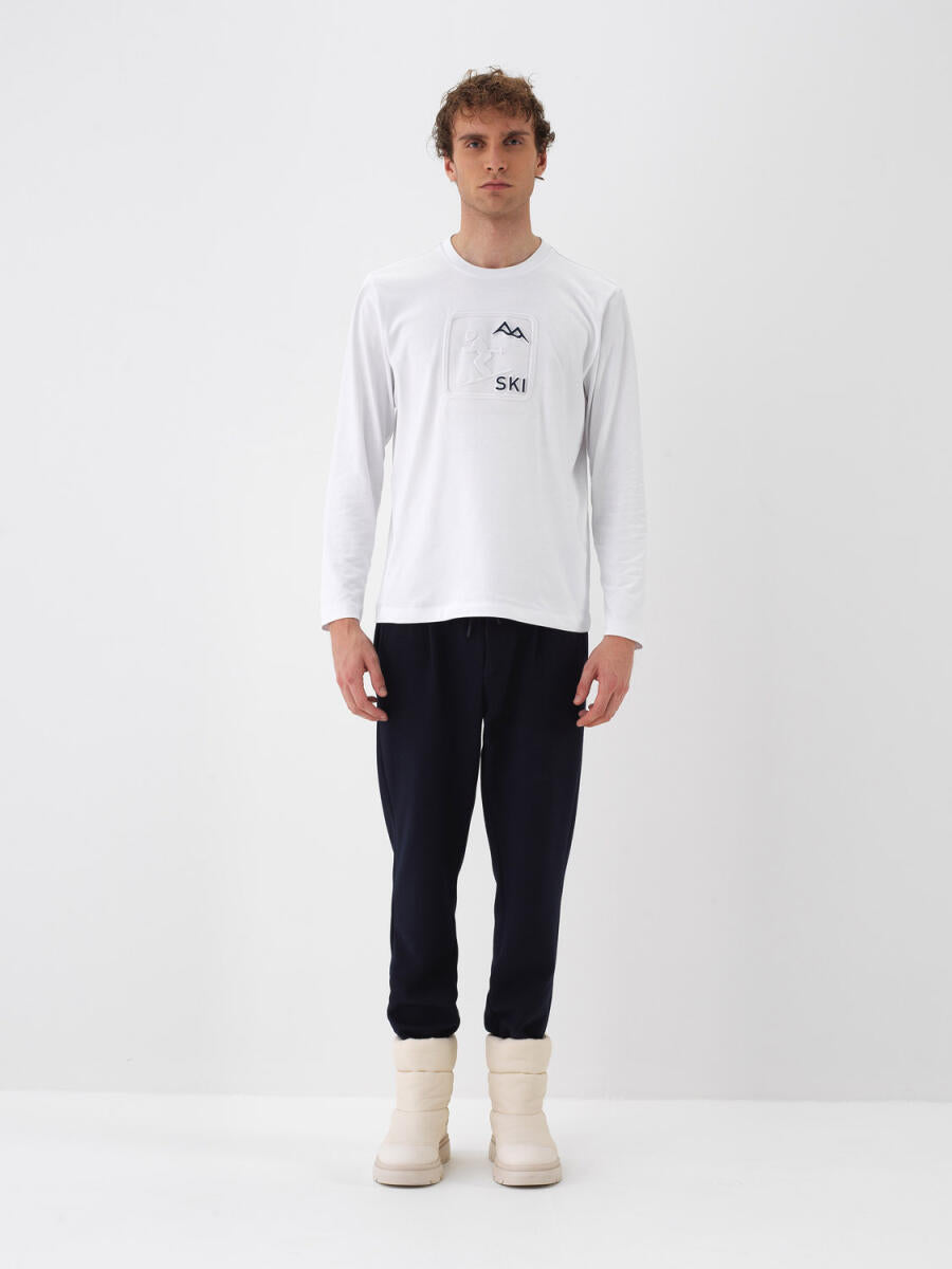 Xint White Long Sleeved T-shirt