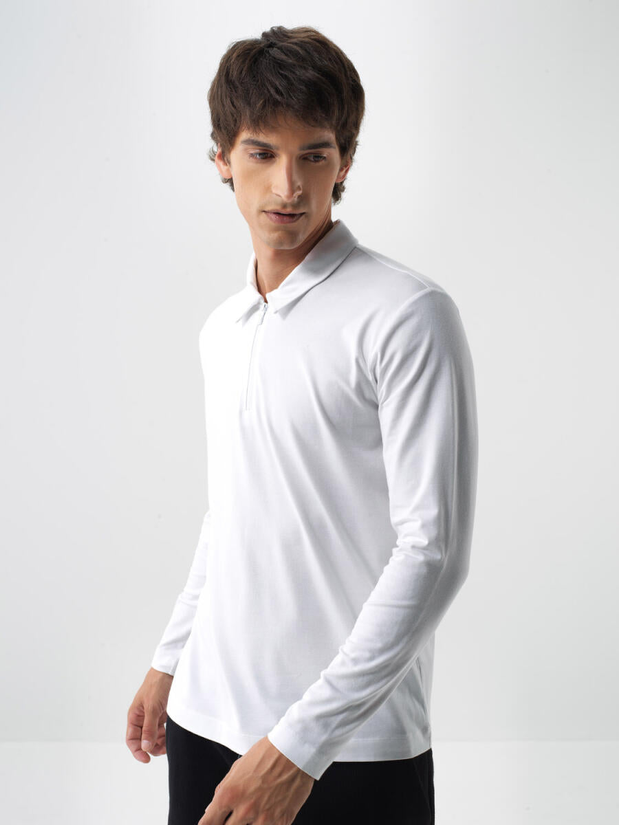 Xint White Basic Polo