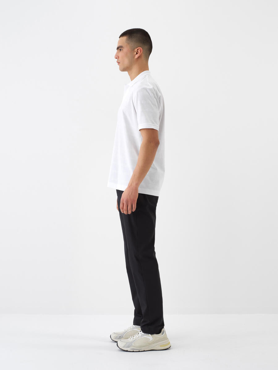 Xint White Regular Fit Basic Cotton Polo